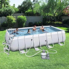 Каркасный бассейн Bestway 56466, 549 х 274 х 122 см., с песочным-фильтром